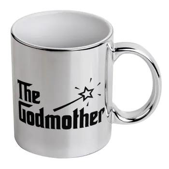 The Godmather, Mug ceramic, silver mirror, 330ml