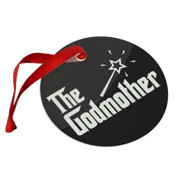 The Godmather, Christmas ornament glass 9cm