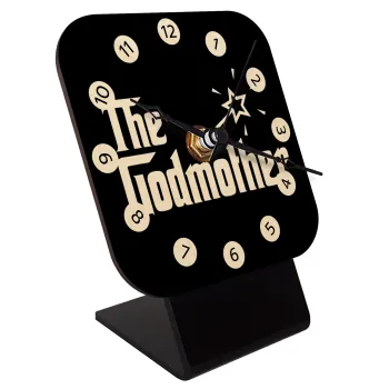 The Godmather, Επιτραπέζιο ρολόι σε φυσικό ξύλο (10cm)