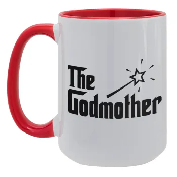 The Godmather, Κούπα Mega 15oz, κεραμική Κόκκινη, 450ml