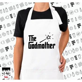 The Godmather, Ποδιά μακριά Σεφ ολόσωμη με τσέπες white (ΕΝΗΛΙΚΩΝ)