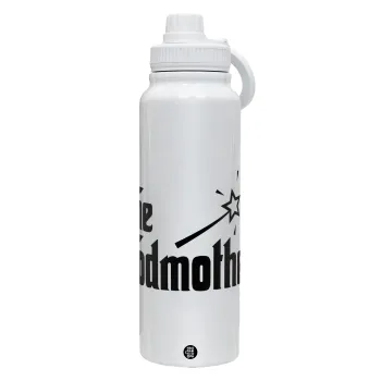 The Godmather, Θερμός 1L Ανοξείδωτο με Βάση Κινητού & Διπλά Τοιχώματα