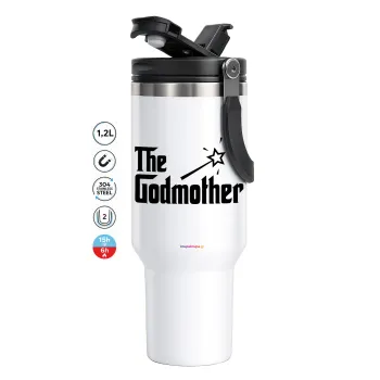 The Godmather, Mega Stainless steel Tumbler with lid, double wall 1,2L