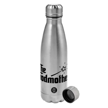 The Godmather, Metallic water bottle, stainless steel, 750ml