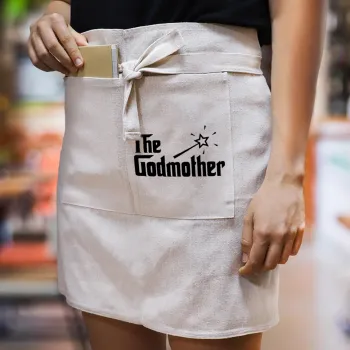 The Godmather, Ποδιά Μέσης με διπλή τσέπη Barista/Bartender, Beige
