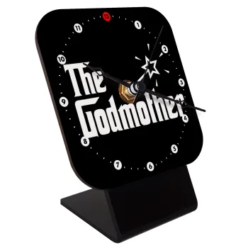 The Godmather, Επιτραπέζιο ρολόι ξύλινο με δείκτες (10cm)