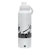 1L Stainless Steel Thermal Bottle with Phone Holder & Double Wall Insulation
