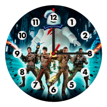Ghostbusters team, Wooden wall clock (20cm)