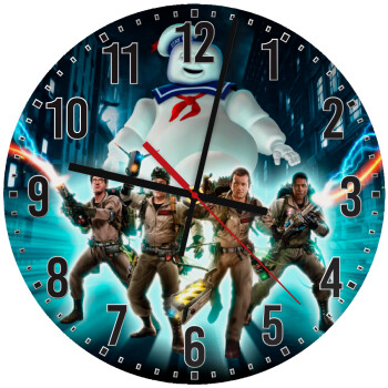 Ghostbusters team, Ρολόι τοίχου ξύλινο (30cm)