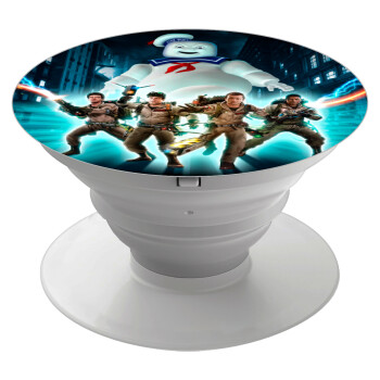Ghostbusters team, Phone Holders Stand  Λευκό Βάση Στήριξης Κινητού στο Χέρι
