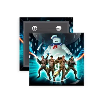 Ghostbusters team, Κονκάρδα παραμάνα τετράγωνη 5x5cm