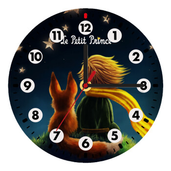 Little prince, Wooden wall clock (20cm)