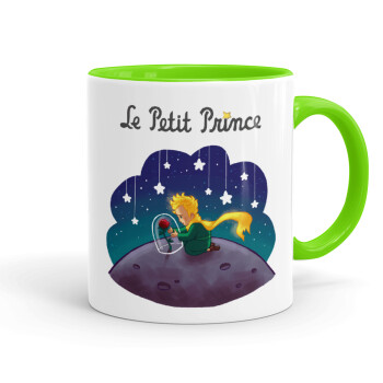 Little prince, Mug colored light green, ceramic, 330ml