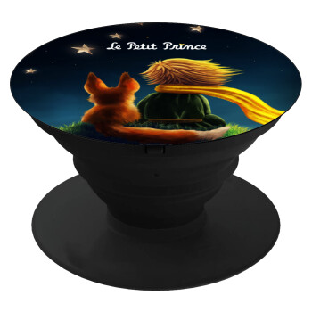 Little prince, Phone Holders Stand  Black Hand-held Mobile Phone Holder