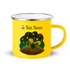 Yellow Enamel Metallic Cup 360ml