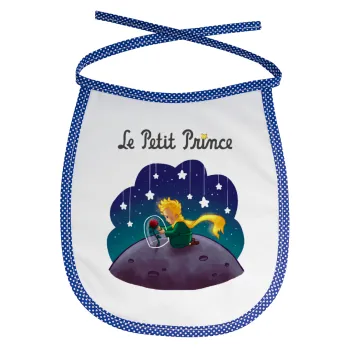 Ο μικρός πρίγκιπας, Σαλιάρα μωρού αλέκιαστη με κορδόνι Μπλε