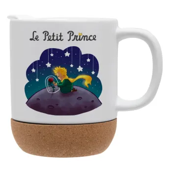 Ο μικρός πρίγκιπας, Κούπα, κεραμική με βάση φελού και καπάκι (ΜΑΤ), 330ml