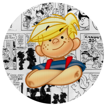 Dennis the Menace, Mousepad Round 20cm
