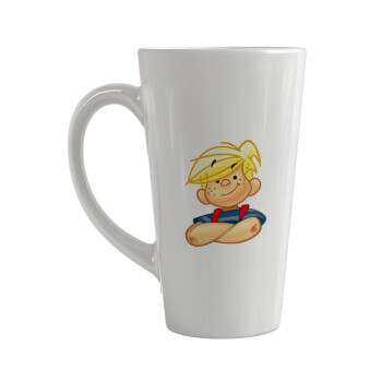 Ντένις ο τρομερός, Κούπα κωνική Latte Μεγάλη, κεραμική, 450ml