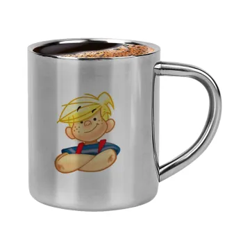 Dennis the Menace, Double-wall metal cup for espresso (220ml)