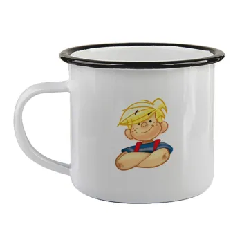 Dennis the Menace, Κούπα εμαγιέ με μαύρο χείλος 360ml