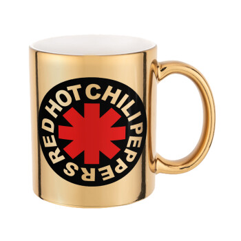 Red Hot Chili Peppers, Κούπα χρυσή καθρέπτης, 330ml