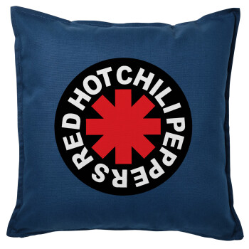 Red Hot Chili Peppers, Sofa cushion Blue 50x50cm includes filling