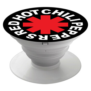 Red Hot Chili Peppers, Phone Holders Stand  White Hand-held Mobile Phone Holder