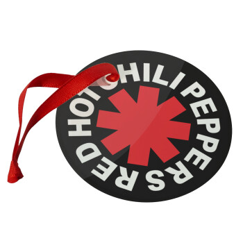 Red Hot Chili Peppers, Χριστουγεννιάτικο στολίδι γυάλινο 9cm