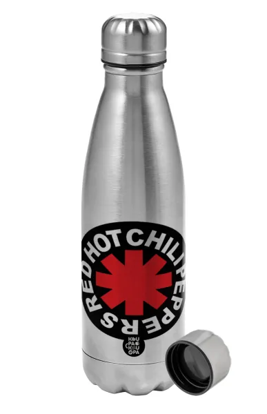 Red Hot Chili Peppers — Metallic water bottle, stainless steel, 750ml
