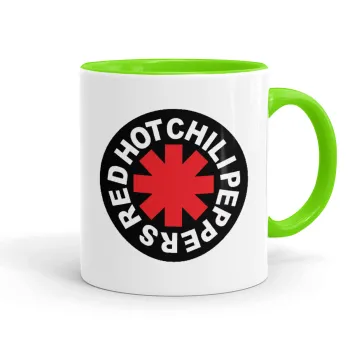 Red Hot Chili Peppers, Κούπα χρωματιστή βεραμάν, κεραμική, 330ml