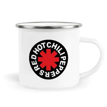 Red Hot Chili Peppers, Κούπα Μεταλλική εμαγιέ λευκη 360ml