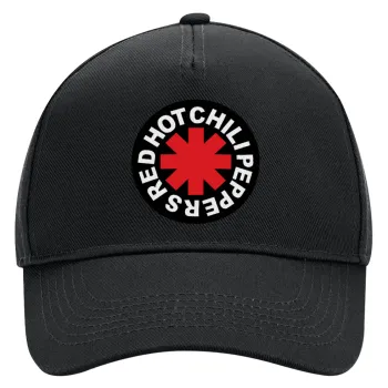 Red Hot Chili Peppers, Adult Ultimate Hat BLACK, (100% COTTON DRILL, ADULT, UNISEX, ONE SIZE)