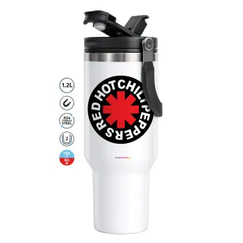 Red Hot Chili Peppers, Mega Stainless steel Tumbler with lid, double wall 1,2L