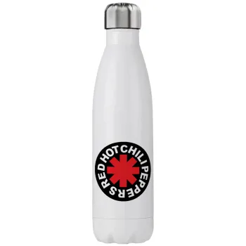 Red Hot Chili Peppers, Μεταλλικό παγούρι θερμός (Stainless steel), διπλού τοιχώματος, 750ml