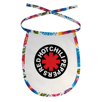 Red Hot Chili Peppers, Σαλιάρα μωρού αλέκιαστη με κορδόνι Χρωματιστή