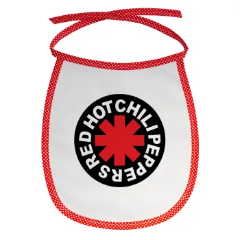 Red Hot Chili Peppers, Σαλιάρα μωρού αλέκιαστη με κορδόνι Κόκκινη