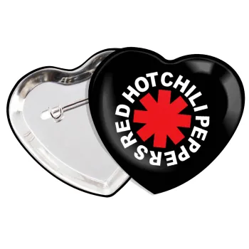 Red Hot Chili Peppers, Κονκάρδα παραμάνα καρδιά (57x52mm)