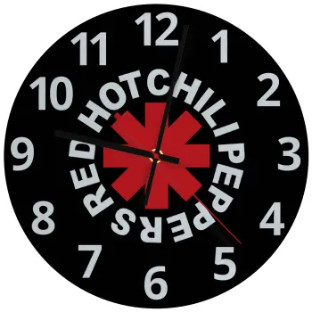 Red Hot Chili Peppers, Ρολόι τοίχου γυάλινο (30cm)