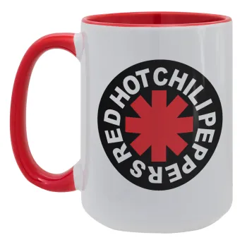 Red Hot Chili Peppers, Κούπα Mega 15oz, κεραμική Κόκκινη, 450ml