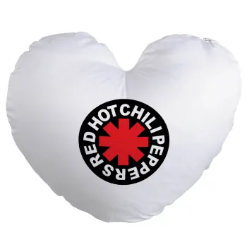 Red Hot Chili Peppers, Μαξιλάρι καναπέ καρδιά 40x40cm περιέχεται το  γέμισμα