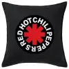 Sofa cushion black 50x50cm includes filling
