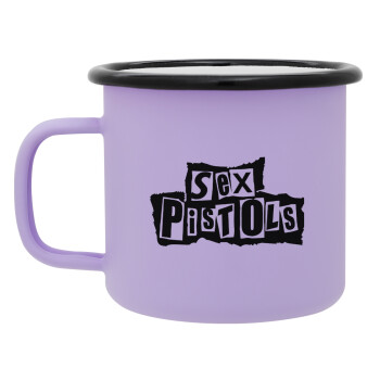 Sex Pistols, Κούπα Μεταλλική εμαγιέ ΜΑΤ Light Pastel Purple 360ml