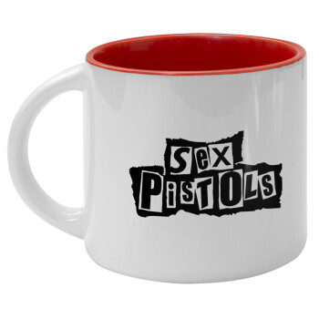 Sex Pistols, Κούπα κεραμική 400ml Λευκή/Κόκκινη