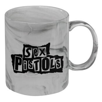 Sex Pistols, Κούπα κεραμική, marble style (μάρμαρο), 330ml