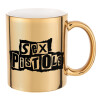 Sex Pistols, Κούπα κεραμική, χρυσή καθρέπτης, 330ml