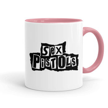 Sex Pistols, Mug colored pink, ceramic, 330ml