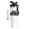 Mega Stainless steel Tumbler with lid, double wall 1,2L