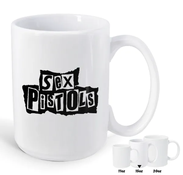 Sex Pistols — Mega mug, ceramic, 450ml