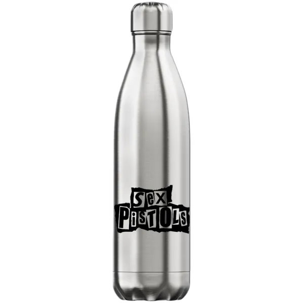 Sex Pistols — Inox (Stainless steel) hot metal mug, double wall, 750ml